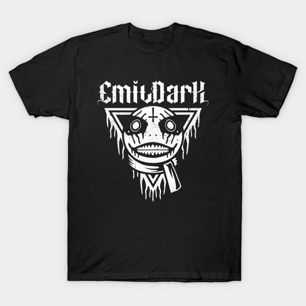 Emil Black Metal T-Shirt by logozaste